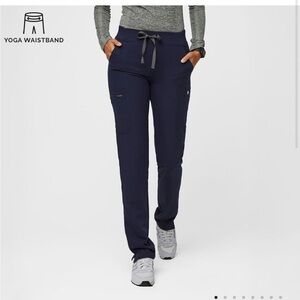 NWT Figs womens Yola Skinny Scrub Pants Small